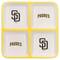 The Memory Company MLB 4 Section Square Ceramic Tray